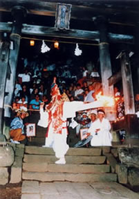 野沢温泉、中尾地区のお祭り